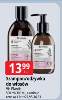 Szampon/odżywka do włosów Vis Plantis promocja w Leclerc