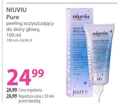Peeling NIUVIU Pure promocja w Hebe