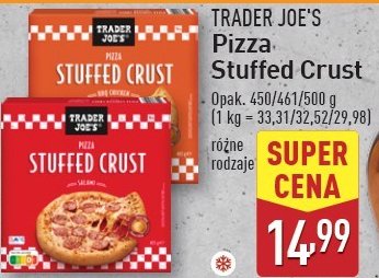 Pizza stuffed crust bbq Trader joe's promocja w Aldi