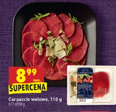 Carpaccio wołowe Deluxe promocja