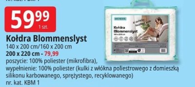Kołdra Blommenslyst promocja w Leclerc