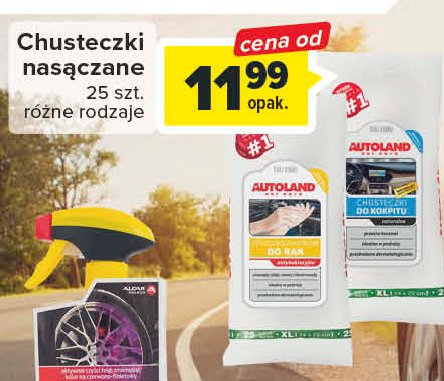 Chusteczki do r膮k Autoland promocja