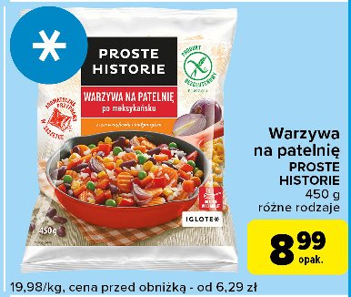 Warzywa na patelnię po meksykańsku Iglotex proste historie promocja