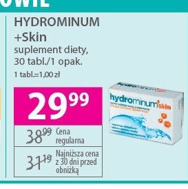 Tabletki HYDROMINUM + SKIN promocja