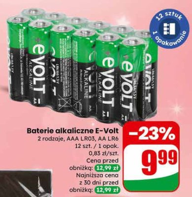 Baterie alkaliczne  AA LR6 promocja w Dino