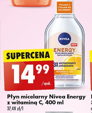 Płyn micelarny NIVEA ENERGY promocja