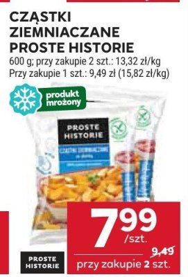 Cząstki ziemniaczane Proste Historie promocja w Stokrotka