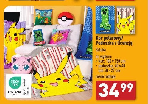 Poduszka pokemon 40 x 27 cm promocja