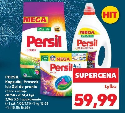 Proszek do prania różne rodzaje Persil promocja w Kaufland