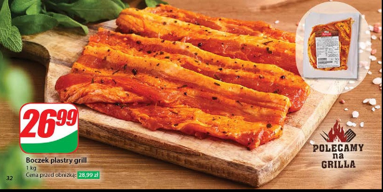 Boczek plastry na grill Agro rydzyna promocja