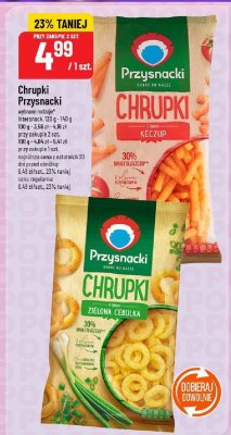 Chrupki Przysnacki zielona cebulka promocja w POLOmarket
