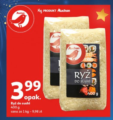 Ryż do sushi Auchan promocja