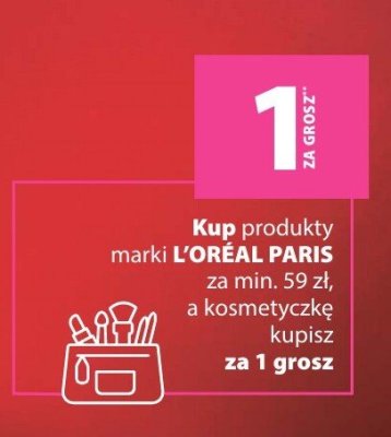 Produkty L'ORÉAL PARIS 1 za grosz promocja w Hebe