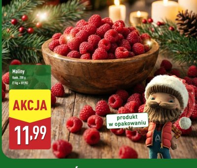 Maliny promocja w Aldi
