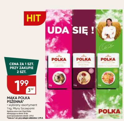 Mąka pszenna Polka Młyny Szczepanki promocja w Chata Polska