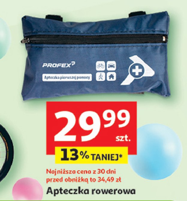 Apteczka rowerowa Profex promocja w Auchan