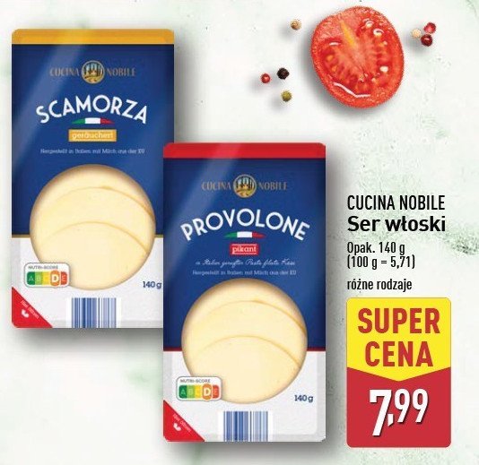 Ser provolone Cucina promocja