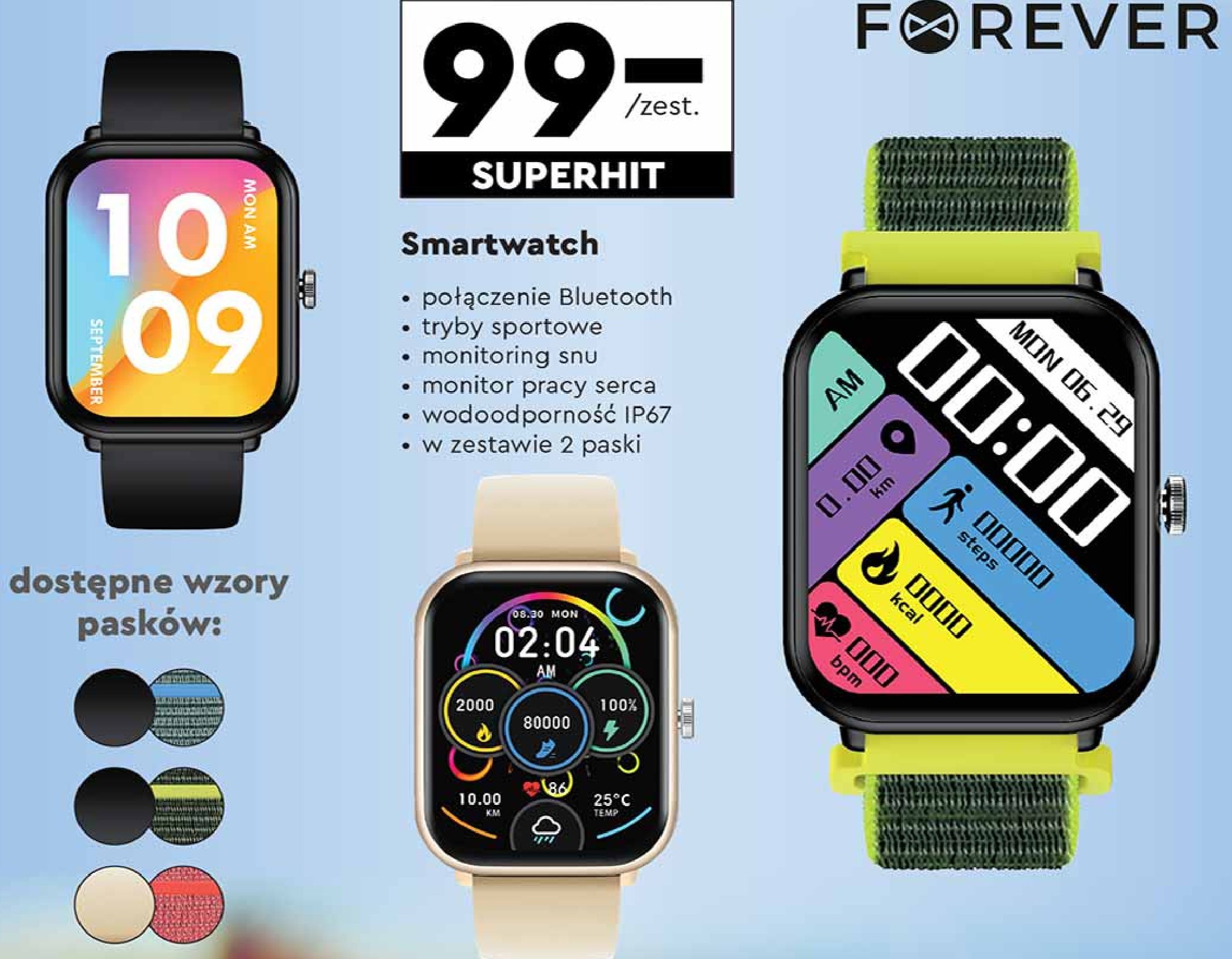 Smartwatch Forever promocja