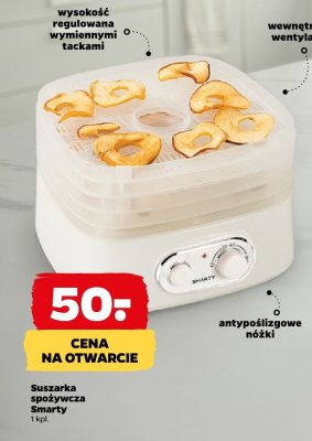 Suszarka spożywcza Smarty promocja w Netto