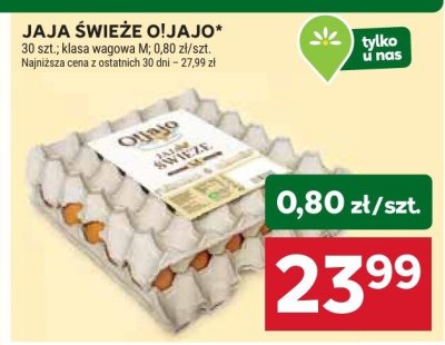 Jaja świeże promocja w Stokrotka