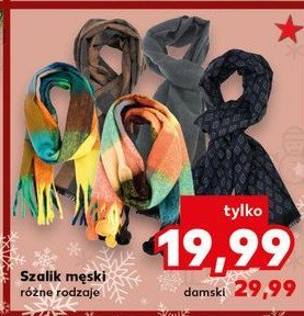 Szalik damski promocja w Kaufland