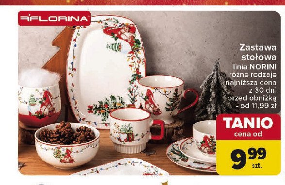 Kubek norini Florina (florentyna) promocja w Carrefour