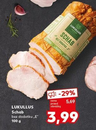 Schab bez dodatku e Lukullus promocja