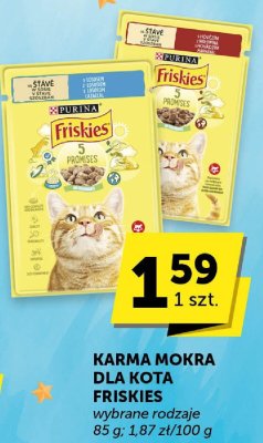 Karma mokra dla kota Friskies wybrane rodzaje promocja w Groszek