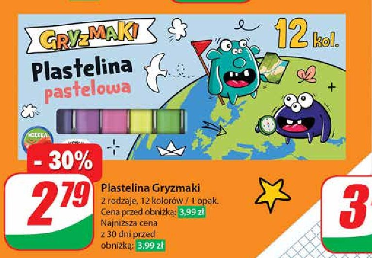 Plastelina Gryzmaki promocja