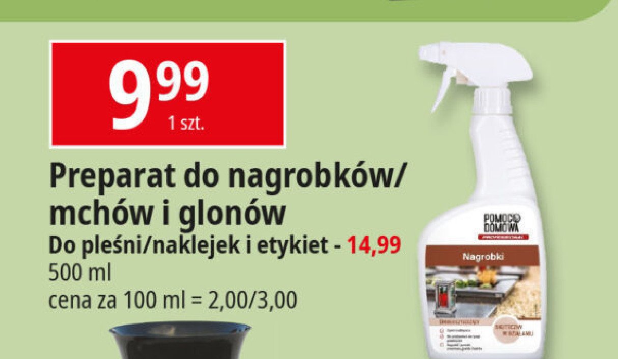 Płyn do usuwania naklejek POMOC DOMOWA promocja