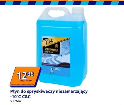 Płyn do spryskiwaczy niezamarzający -10°C C&C promocja w Action