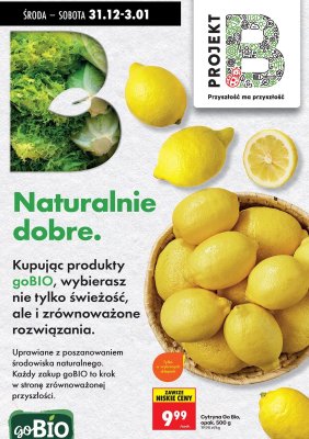 Cytryna Go Bio promocja w Biedronka