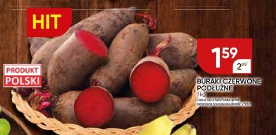 Buraki czerwone promocja w Chata Polska