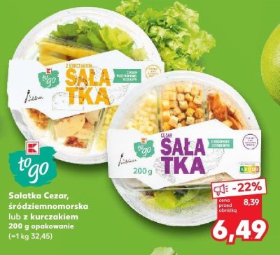 Sałatka z kurczakiem promocja w Kaufland