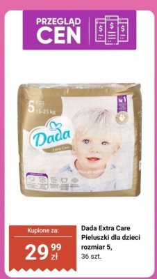 Pieluszki Extra Care dla dzieci rozmiar 5 promocja w Biedronka