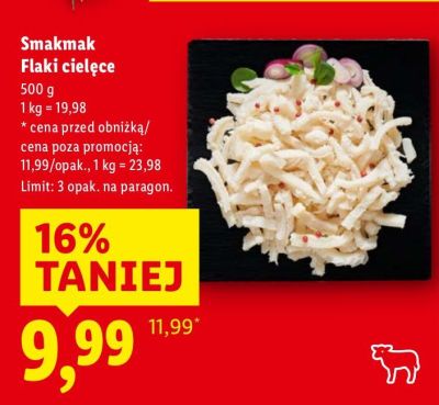 Flaki cielęce Smakmak promocja w Lidl
