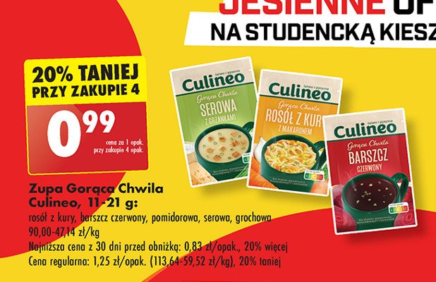 Barszcz czerwony CULINEO GORĄCA CHWILA promocja