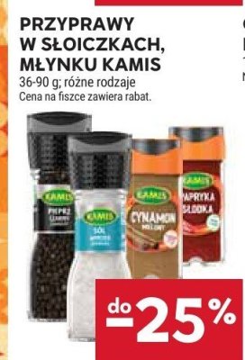 Przyprawy w słoiczkach, młynku różne rodzaje promocja w Stokrotka