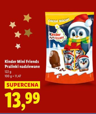 Pralinki Kinder Mini Friends  promocja w Lidl
