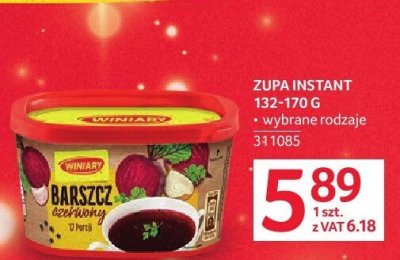 Zupa instant Winiary Barszcz 132-170g promocja w Selgros