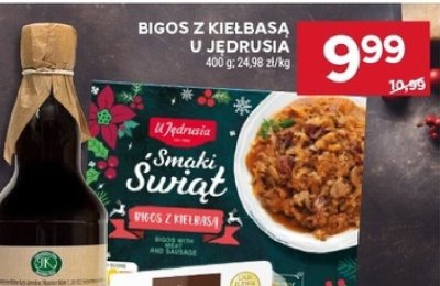 Bigos z kiełbasą U Jędrusia 400 g promocja w Stokrotka