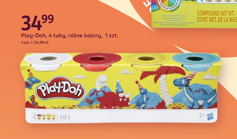 Ciastolina tuba Play-doh promocja