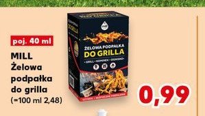 Podpałka do grilla żelowa Mill fire promocja w Kaufland