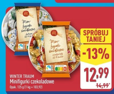 Minifigurki czekoladowe WINTER TRAUM Minifigurki czekoladowe promocja w Aldi