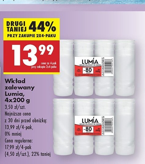 Wk艂ad zalewany 200 g Lumia promocja