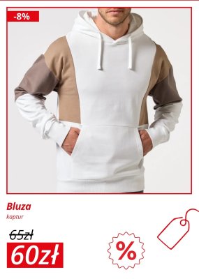Bluza kaptur męska promocja w KiK