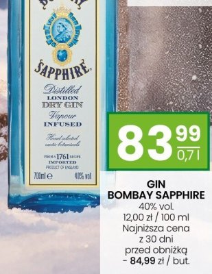 Gin Bombay Sapphire 0,7l promocja w Twój Market