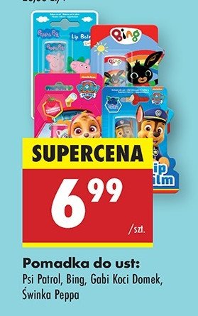Pomadka do ust świnka peppa promocja w Biedronka