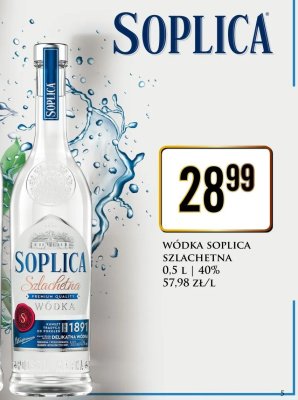 Wódka Soplica Szlachetna 0,5 l 40% promocja w Dino