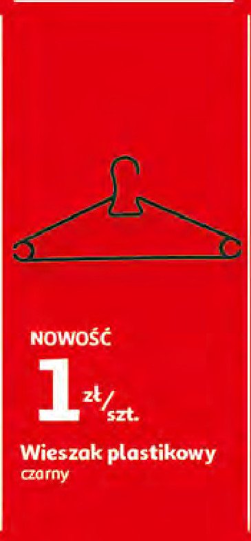 Wieszaczki plastikowe promocja